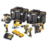 DEWALT DCK690P3T XR Brushless 6 Piece Kit 18V 3 x 5.0Ah Li-ion £859.00